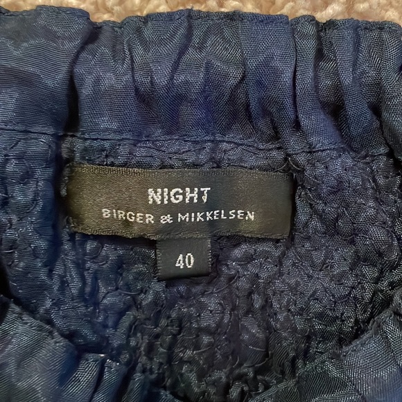 Night Birger et Mikkelsen Navy and Silver Sequin Dress - Picture 2 of 9